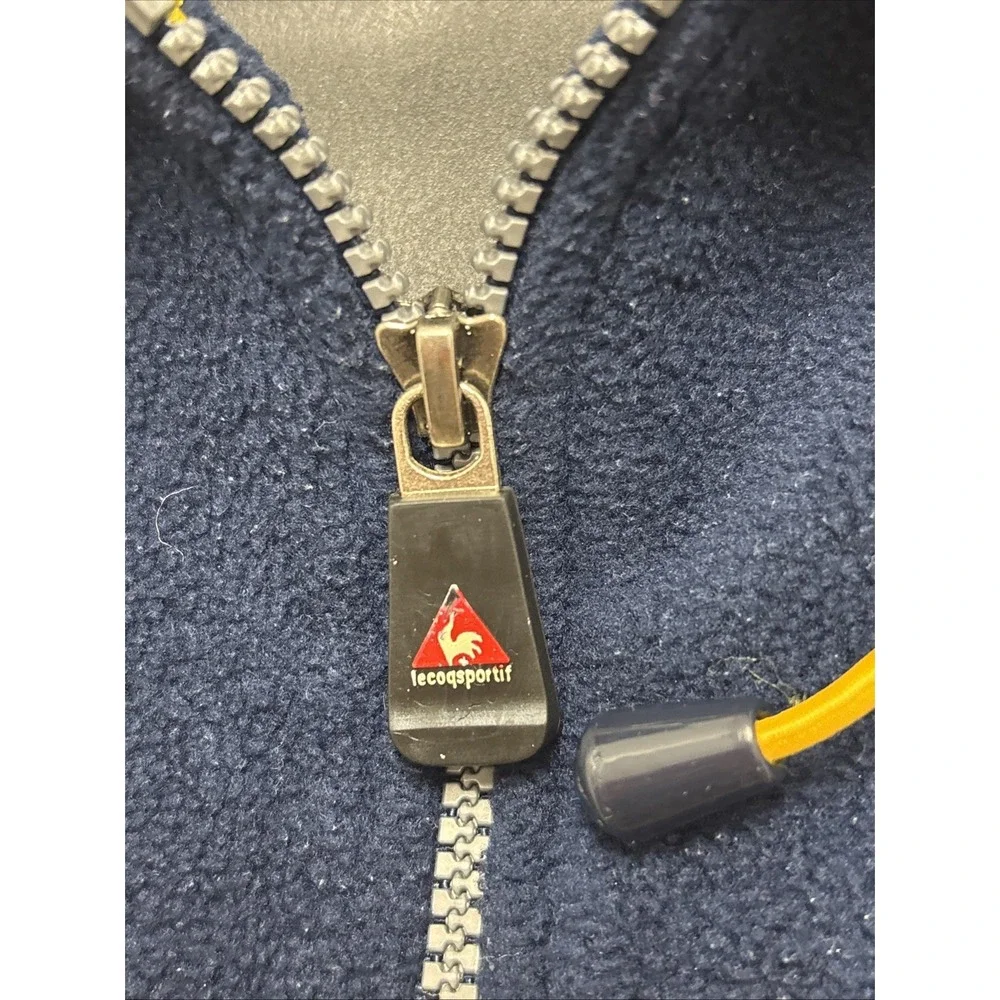 Le Coq Sportif Vintage Multicolour Half Zip Fleece - Size Youth‎ 14